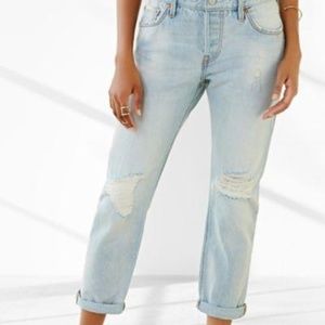 Levi's 501 Light Wash Jean - Old Favorite- Vintage